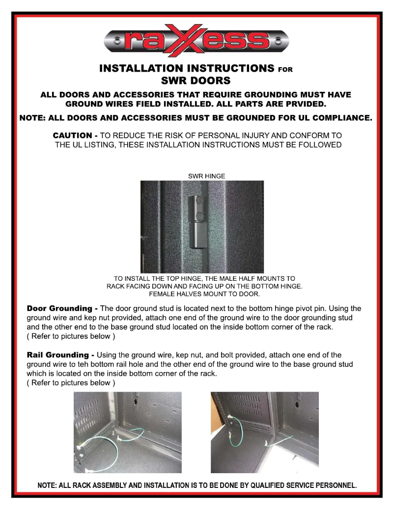 Página 1 del manual Manual de usuario Chief SWRD-10P