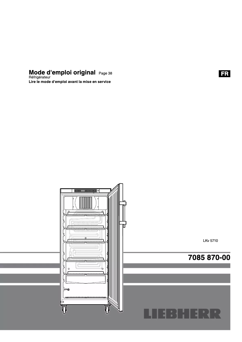 Imagen de la primera página del manual del dispositivo LKv 5710