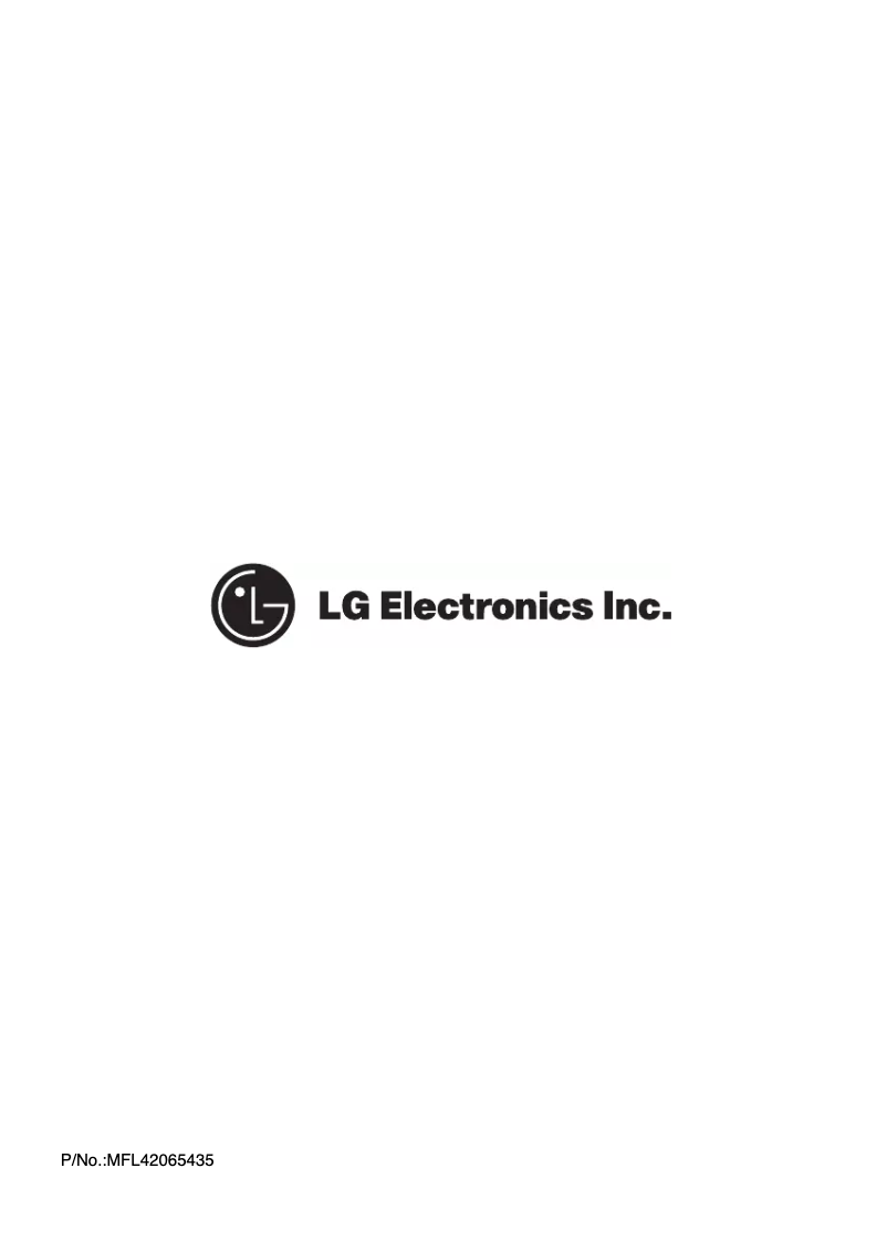 Página 1 del manual Manual de usuario LG WT-R854