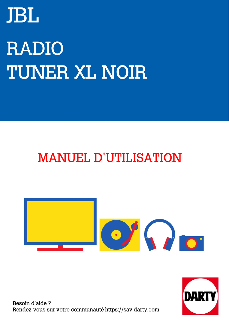 Página nº 1 - Manual de usuario JBL TUNER XL