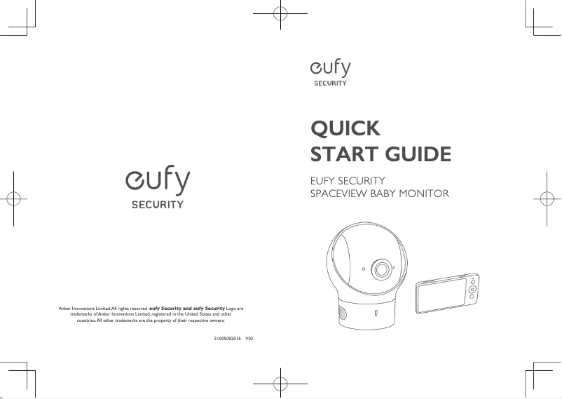 Página 1 del manual Manual de usuario Eufy Spaceview S