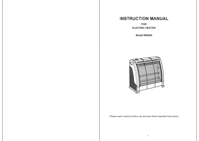 Página 1 del manual Manual de usuario Ramtons RM/469