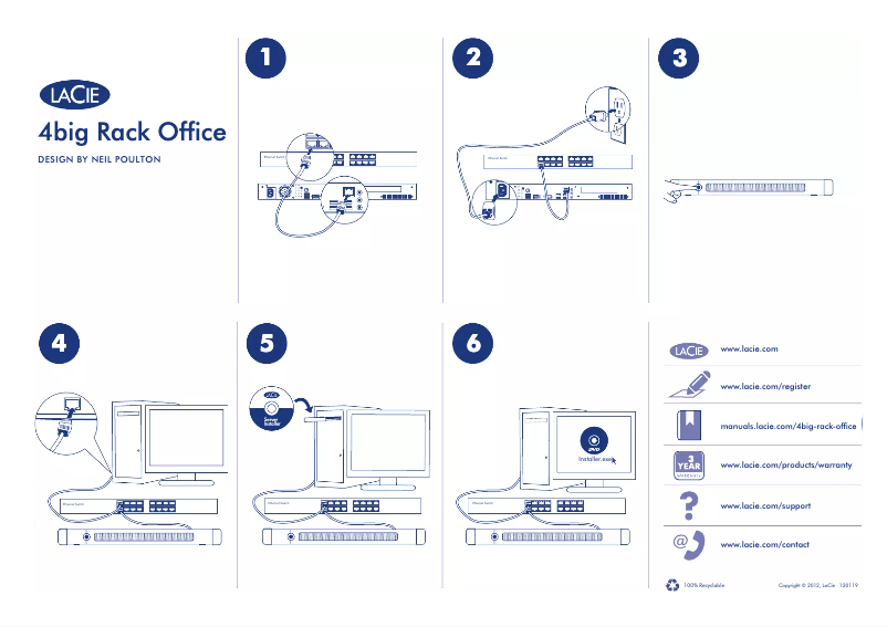 Página nº 1 - Manual de usuario LaCie 4big