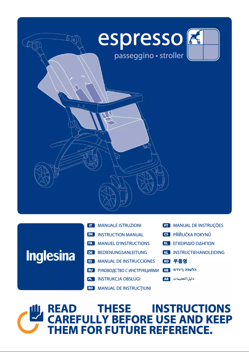 Página 1 del manual Manual de usuario Inglesina Espresso