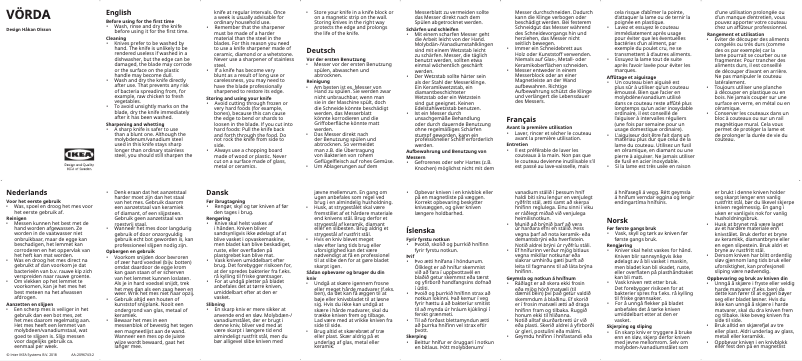 Imagen de la primera página del manual del dispositivo VÖRDA 102.892.46