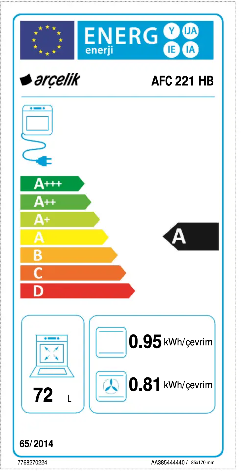 Imagen de la primera página del manual del dispositivo AFC 221 HB