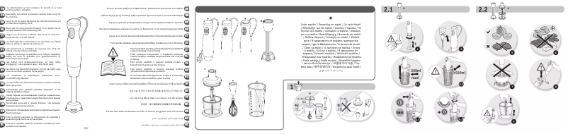 Imagen de la primera página del manual del dispositivo Quickchef DD657810