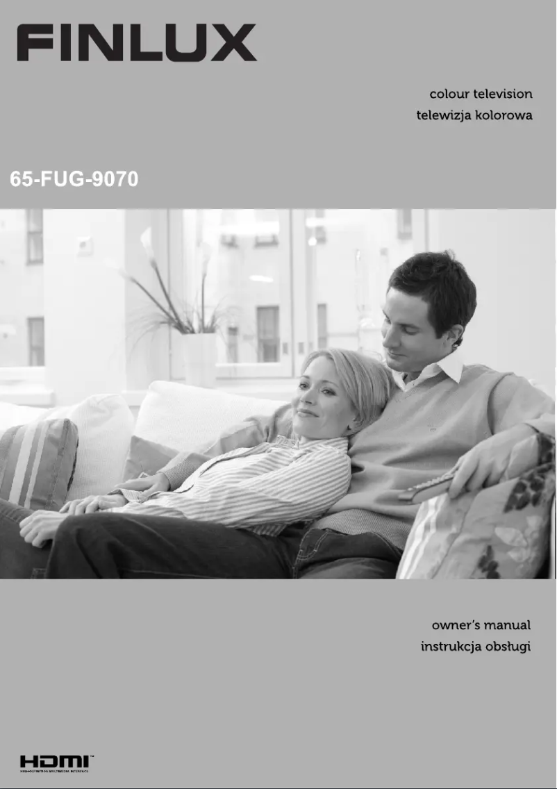 Imagen de la primera página del manual del dispositivo 65FUG9070