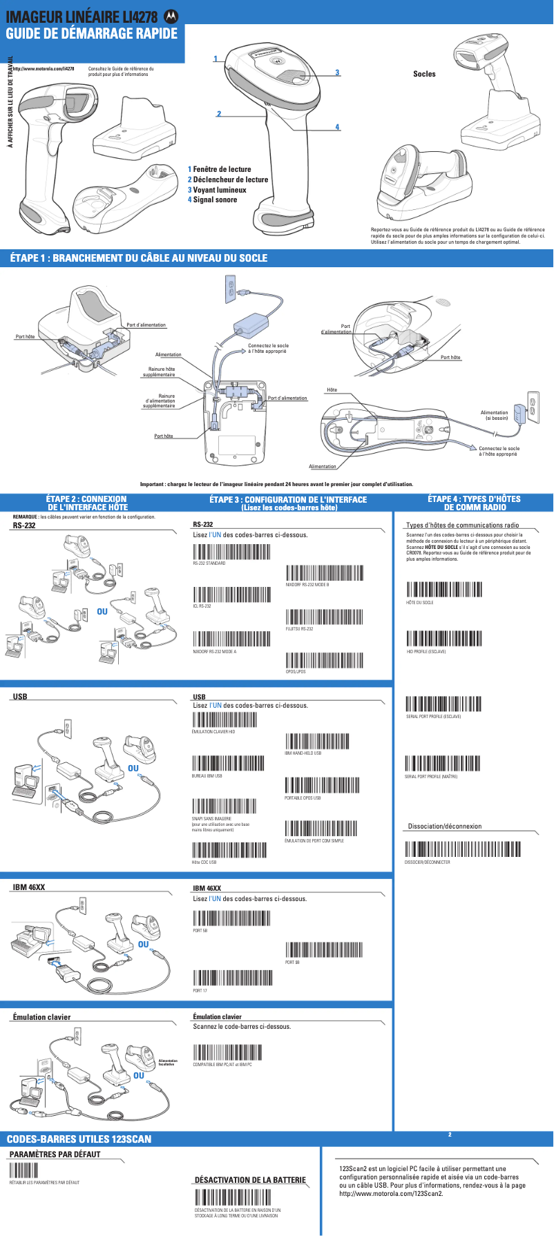 Imagen de la primera página del manual del dispositivo LI4278