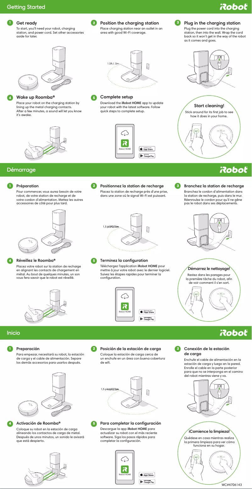 Página 1 del manual Manual de usuario iRobot Roomba i3+