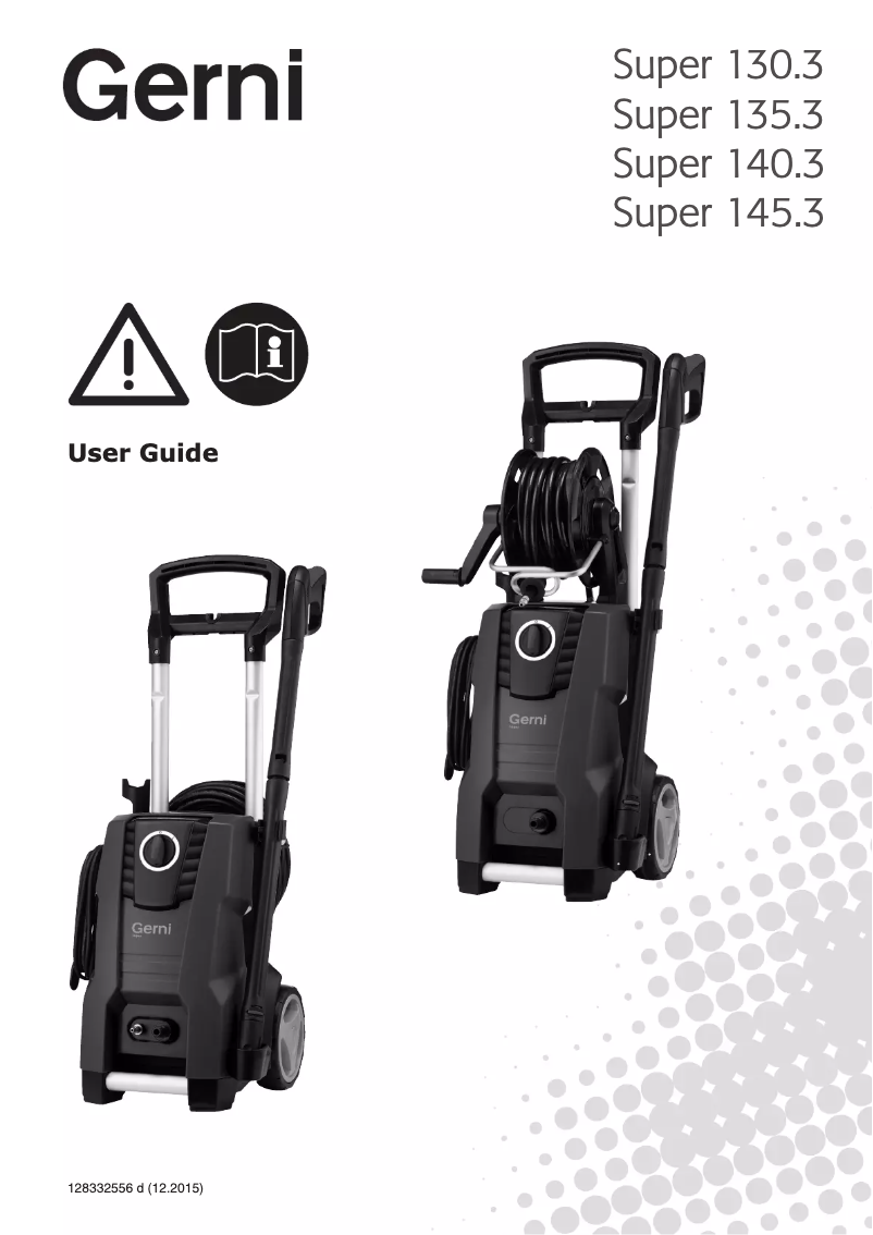 Página nº 1 - Manual de usuario Gerni Super 140.3