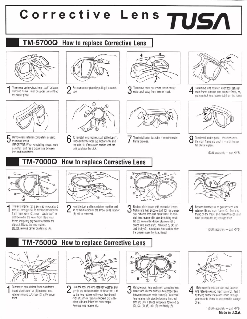 Imagen de la primera página del manual del dispositivo TM-7000