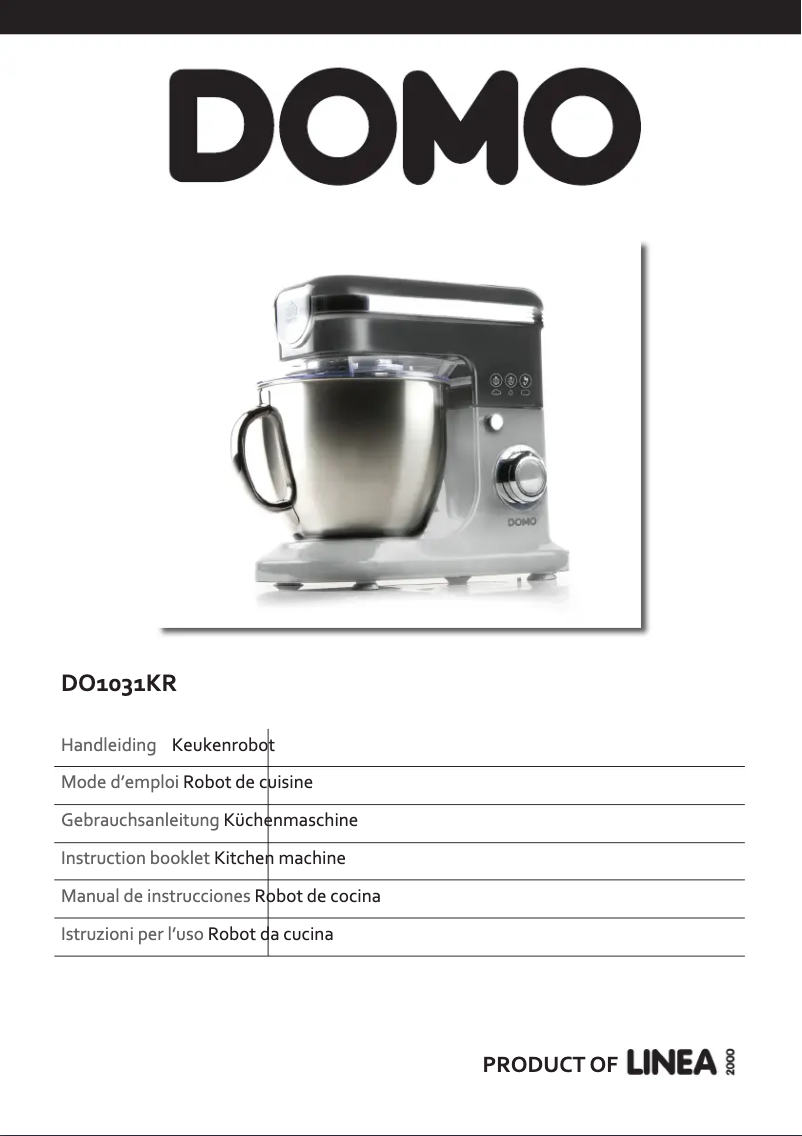 Imagen de la primera página del manual del dispositivo DO1031KR