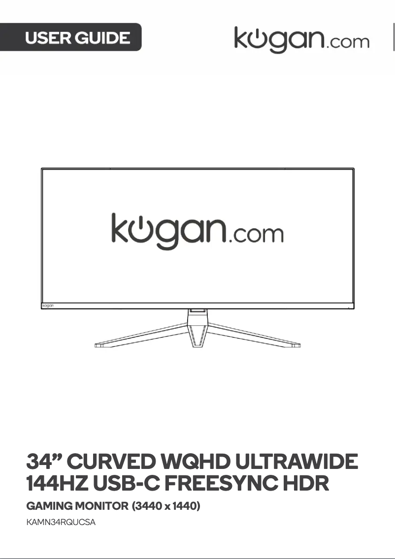 Imagen de la primera página del manual del dispositivo KAMN34RQUCSA