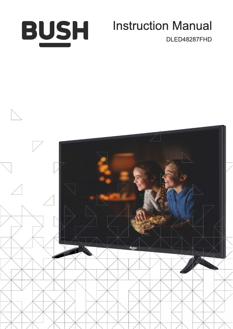 Página 1 del manual Manual de usuario Bush DLED48287FHD