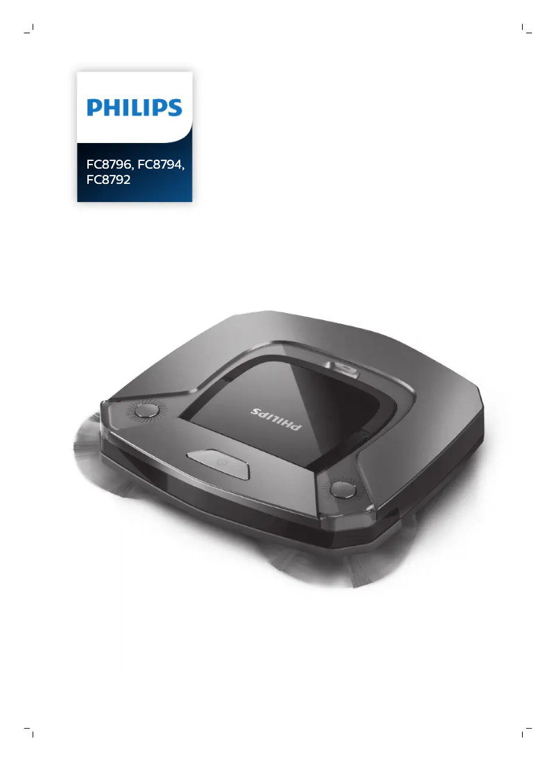 Imagen de la primera página del manual del dispositivo Robot SmartPro Easy FC8796