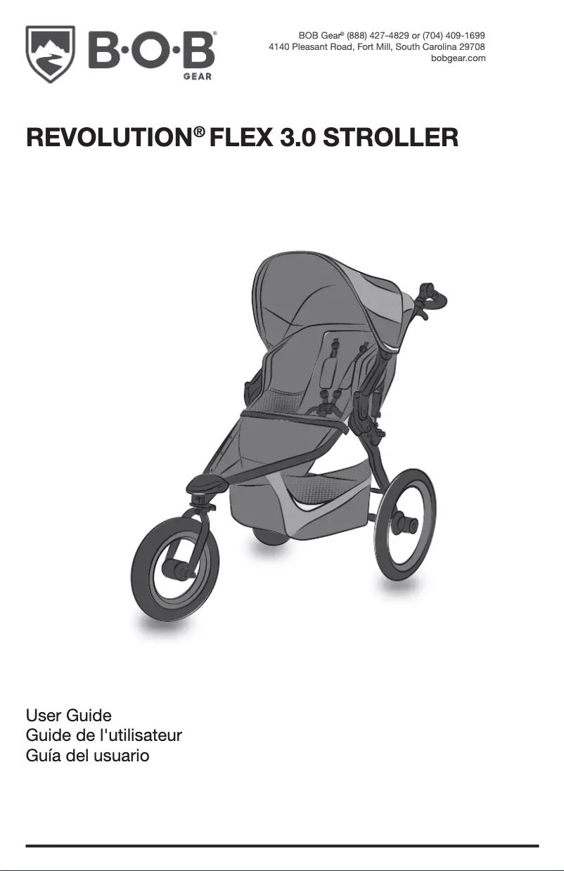 Imagen de la primera página del manual del dispositivo Revolution Flex 3.0