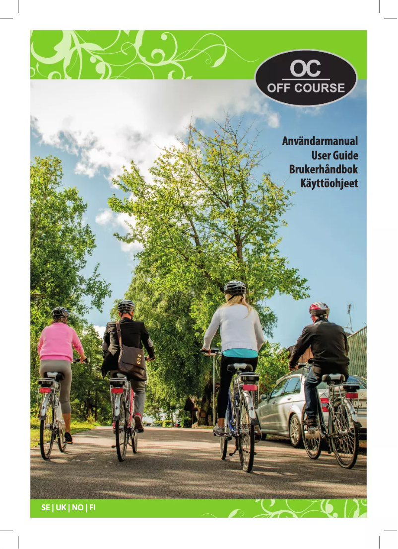 Página 1 del manual Manual de usuario Off Course 31-1187