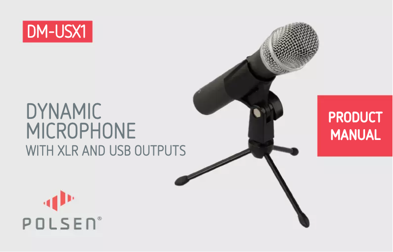 Imagen de la primera página del manual del dispositivo Dynamic DM-USX1