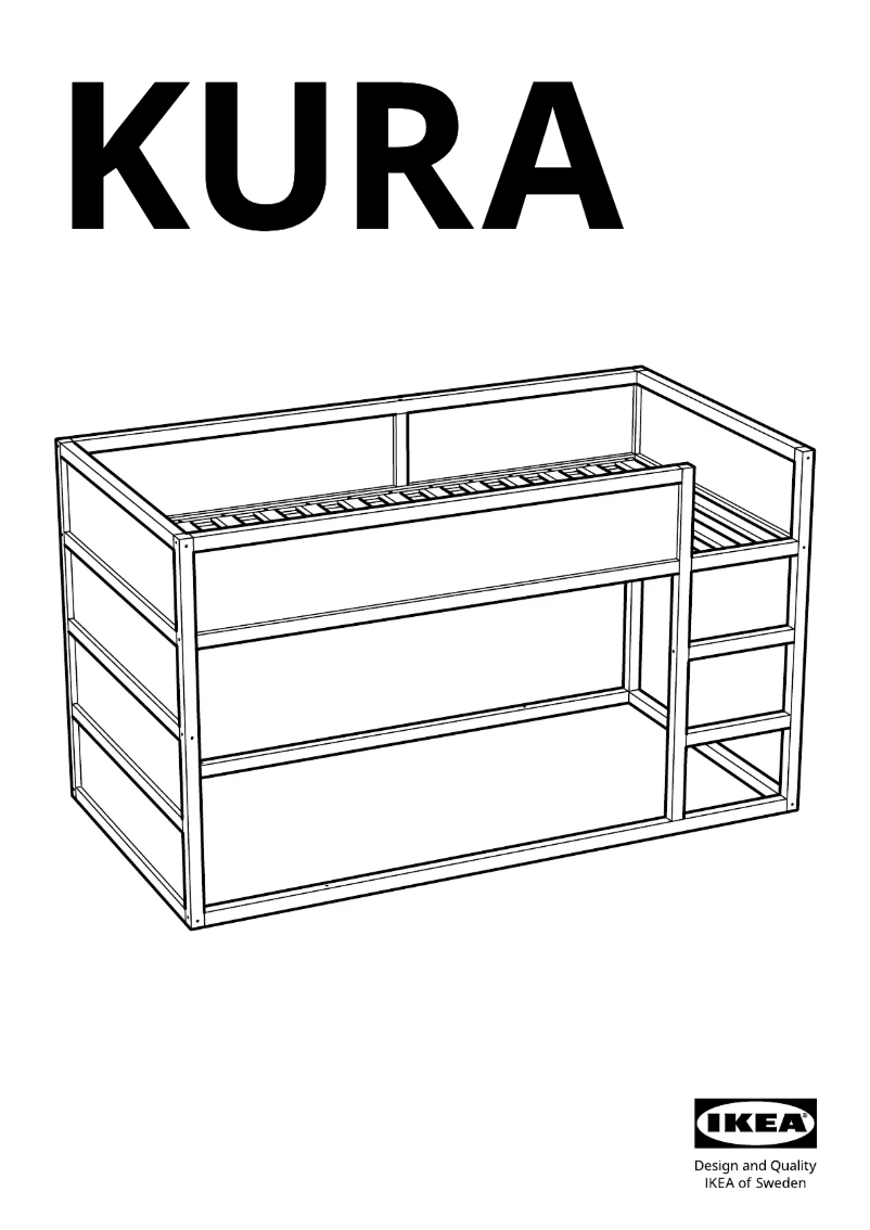 Página 1 del manual Manual de usuario Ikea KURA 802.538.14