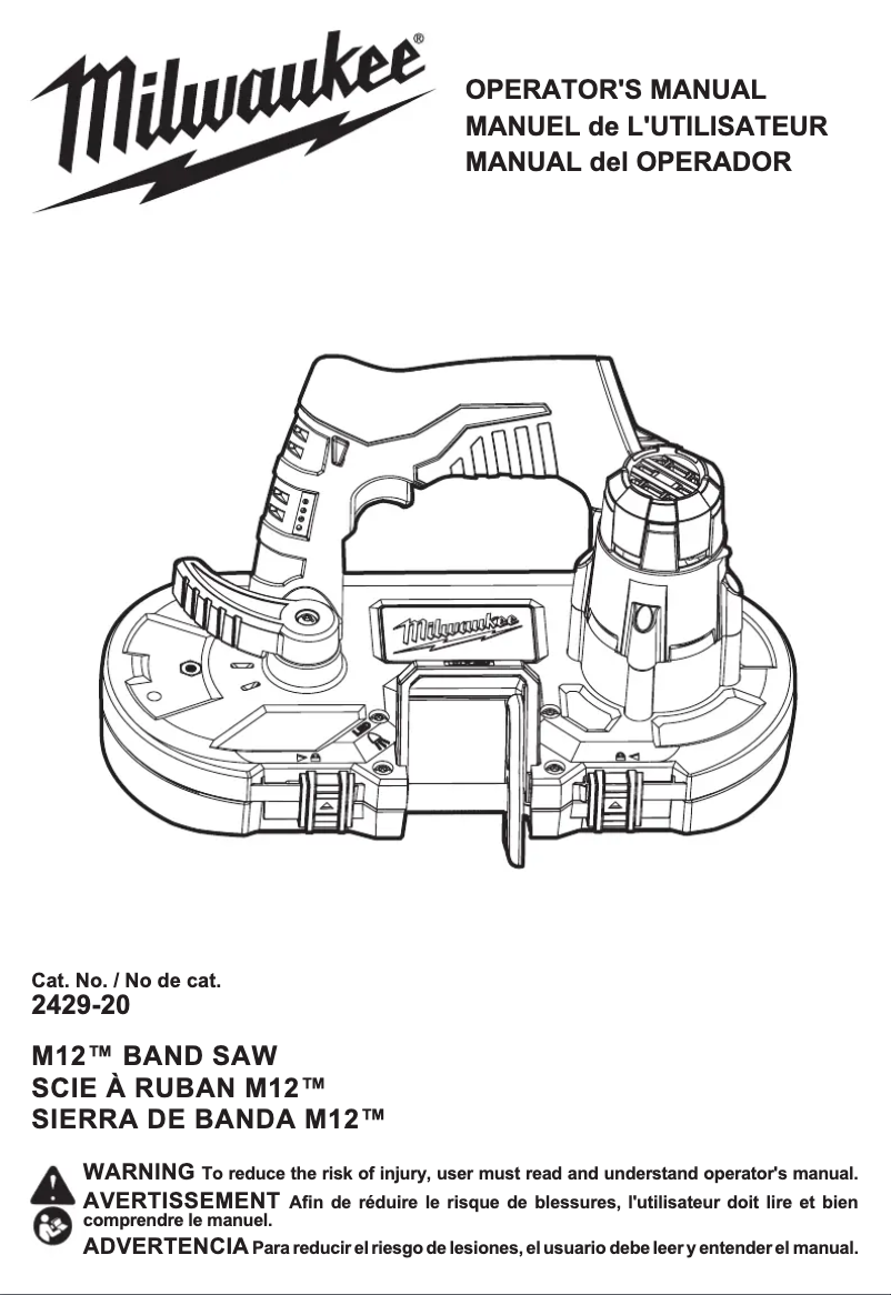 Imagen de la primera página del manual del dispositivo M12 2429-21XC