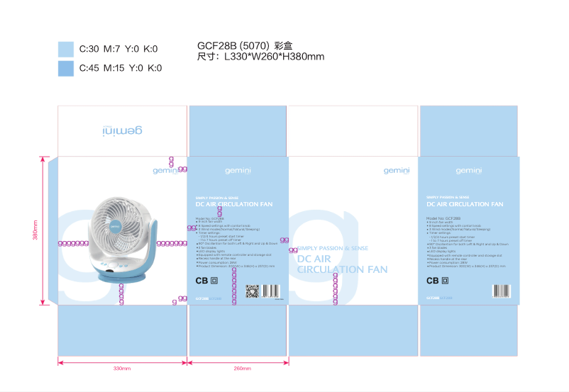 Imagen de la primera página del manual del dispositivo GCF28B