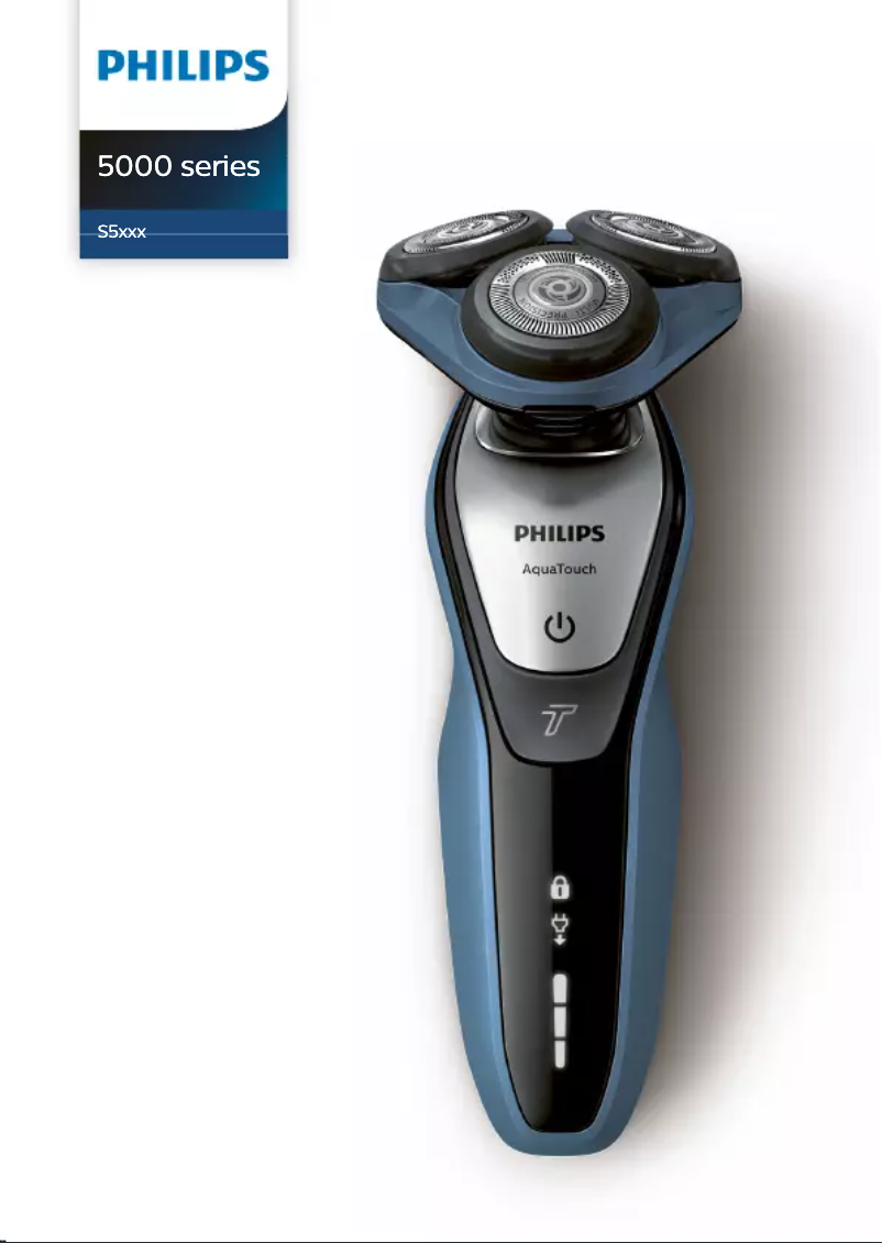 Página 1 del manual Manual de usuario Philips 5000 series S5651