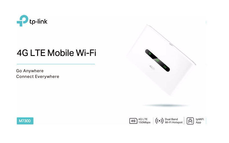 Página nº 1 - Ficha técnica TP-Link M7300