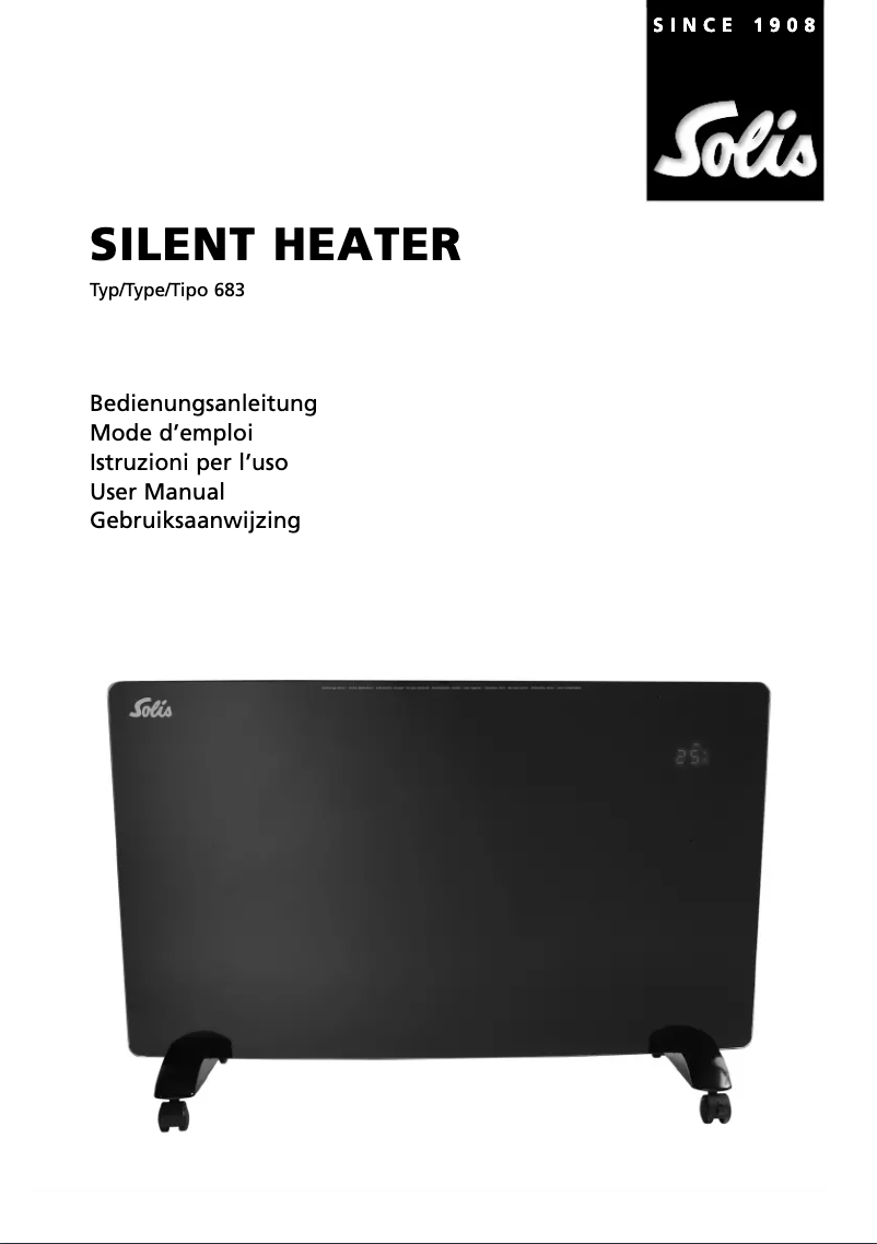 Página 1 del manual Manual de usuario Solis 971.13