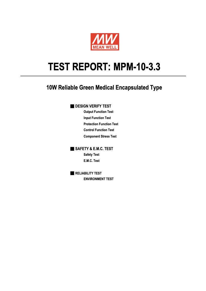 Imagen de la primera página del manual del dispositivo MPM-10-3.3