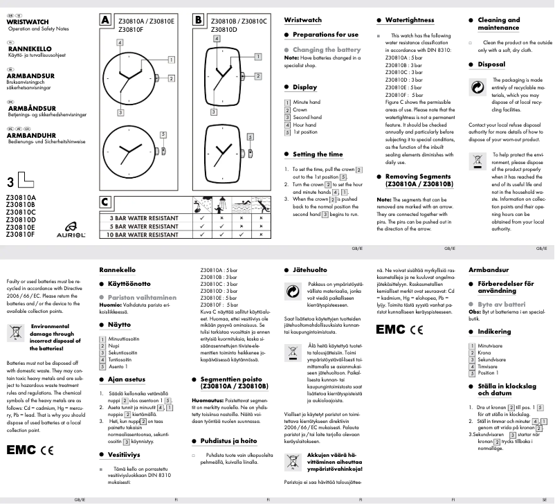 Página 1 del manual Manual de usuario Auriol IAN 89515
