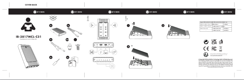 Imagen de la primera página del manual del dispositivo IB-2817MCL-C31