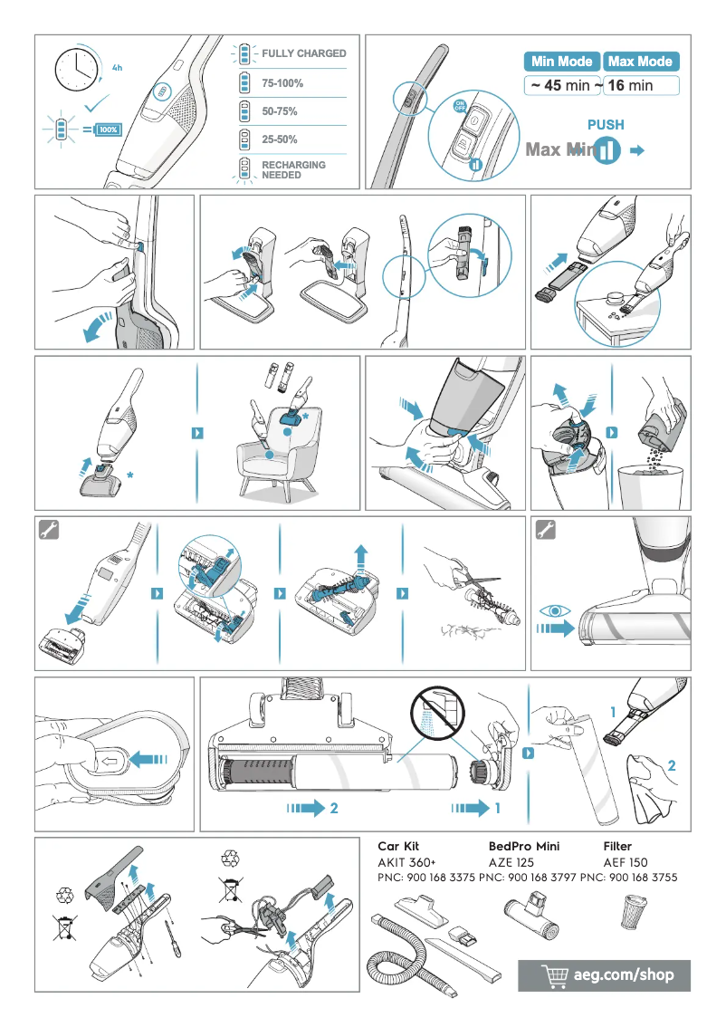 Imagen de la primera página del manual del dispositivo QX8