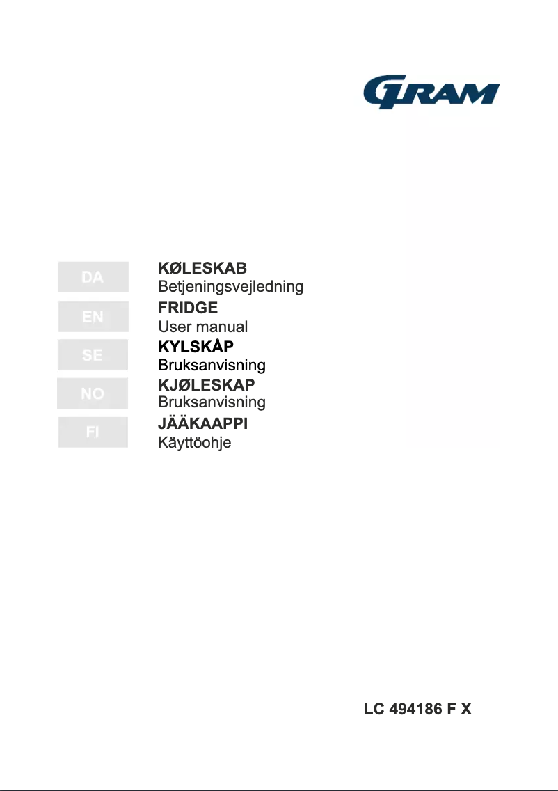 Imagen de la primera página del manual del dispositivo LC 494186 F X