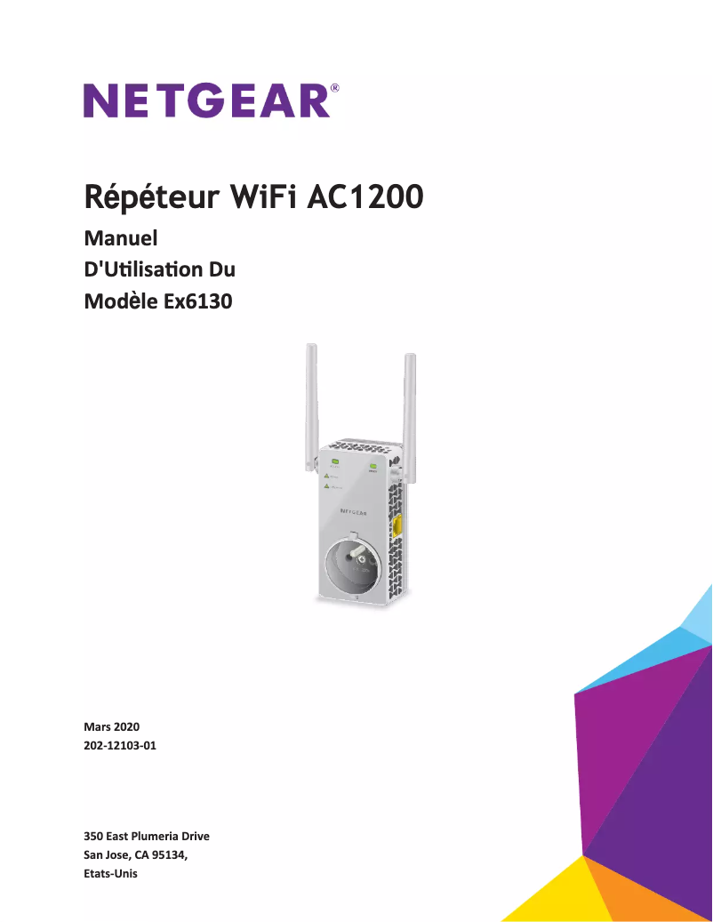 Página 1 del manual Manual de usuario Netgear EX6130