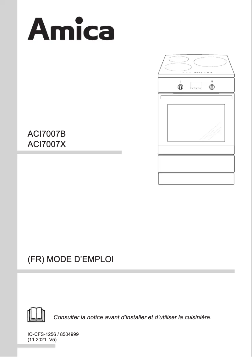 Página nº 1 - Manual de usuario Amica ACI7007B