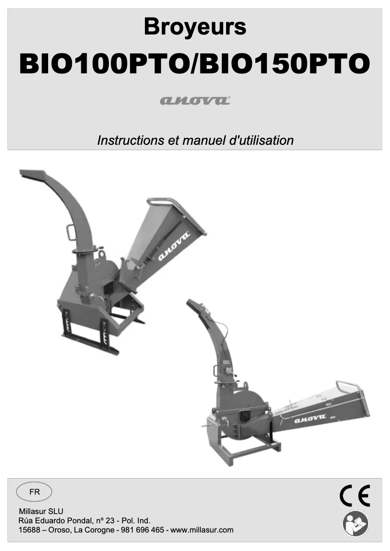 Página 1 del manual Manual de usuario Anova BIO100PTO