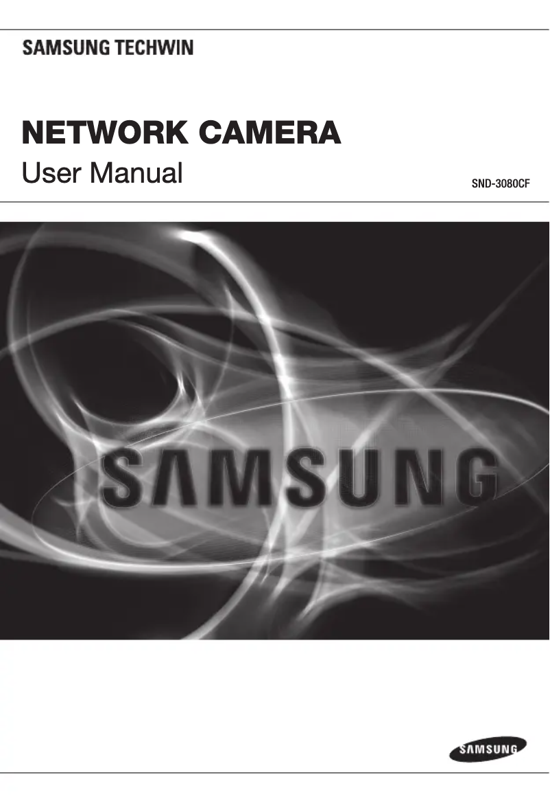 Página 1 del manual Manual de usuario Samsung SND-3080C