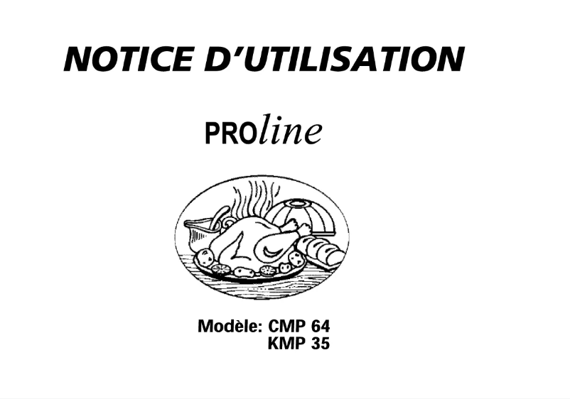 Página 1 del manual Manual de usuario Proline KMP 35