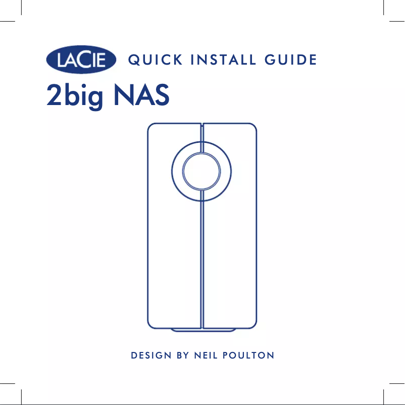 Imagen de la primera página del manual del dispositivo 6TB 2big NAS