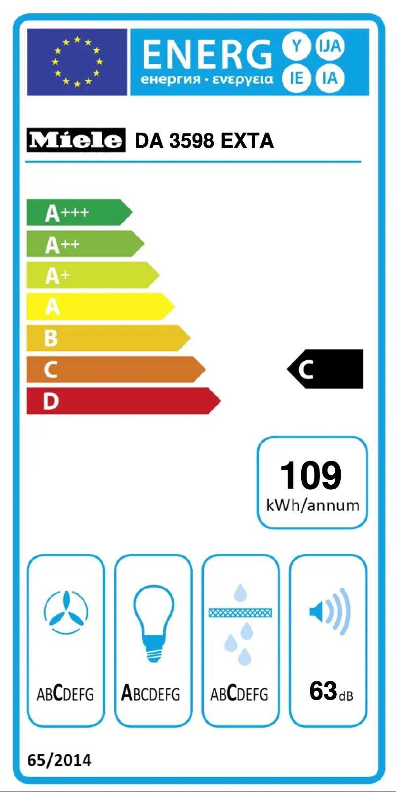 Imagen de la primera página del manual del dispositivo DA 3598 EXTA