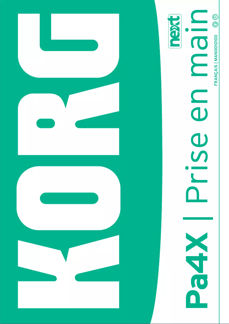 Imagen de la primera página del manual del dispositivo Pa4X