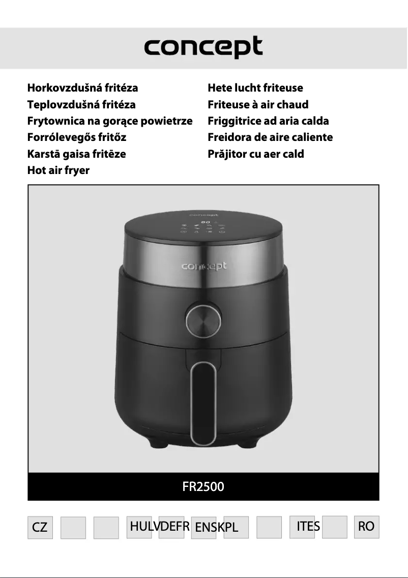 Imagen de la primera página del manual del dispositivo FR2500