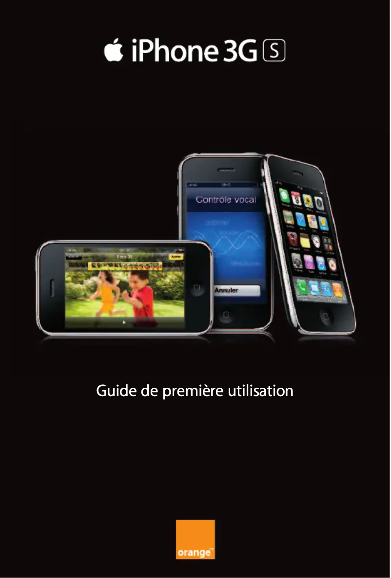 Imagen de la primera página del manual del dispositivo IPhone 3GS