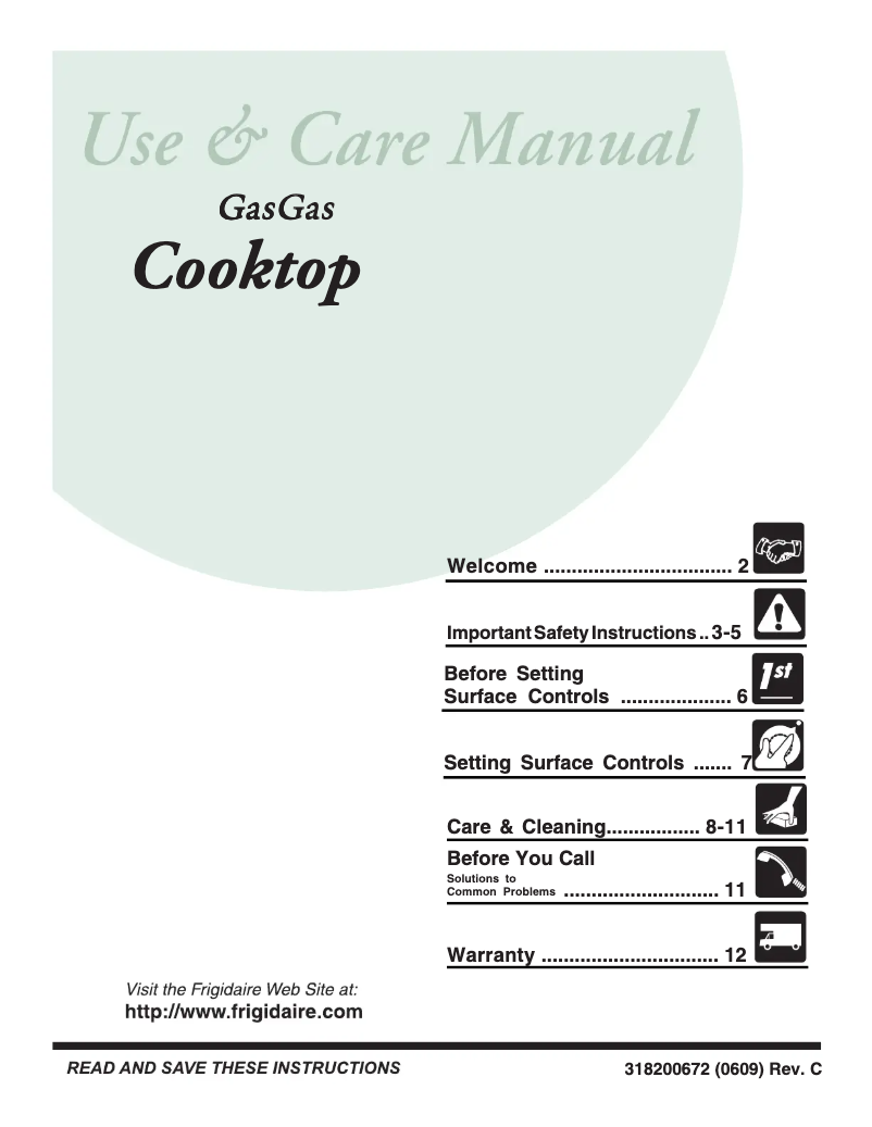 Imagen de la primera página del manual del dispositivo PLGC36S9EC