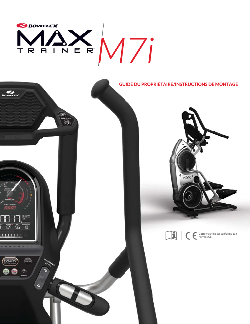 Página nº 1 - Manual de usuario Bowflex Max Trainer M7i