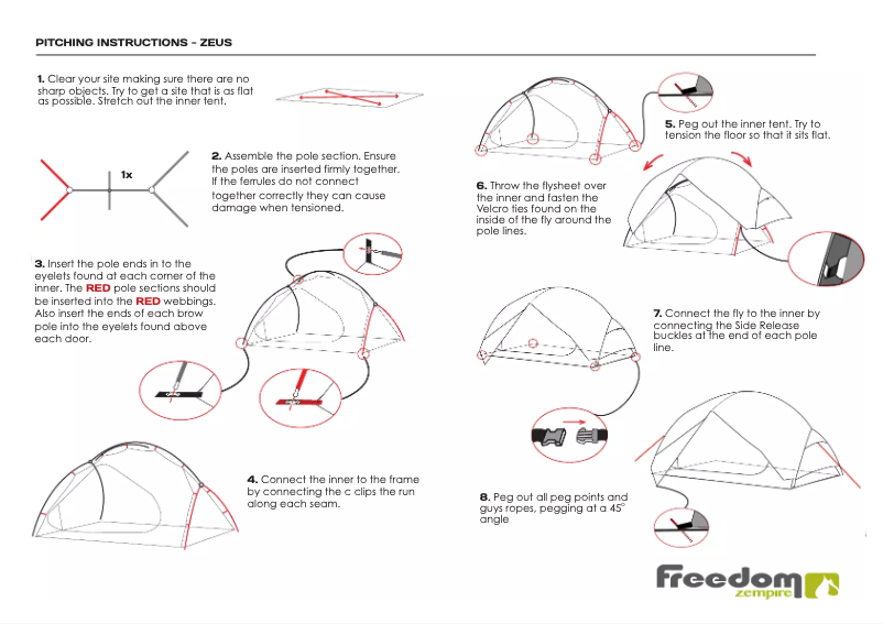 Página nº 1 - Manual de usuario Zempire Zeus