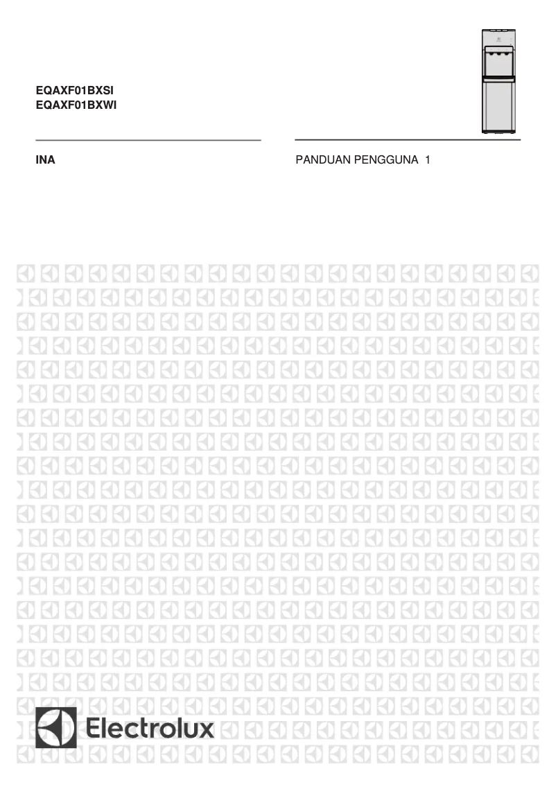 Imagen de la primera página del manual del dispositivo EQAXF01BXSI