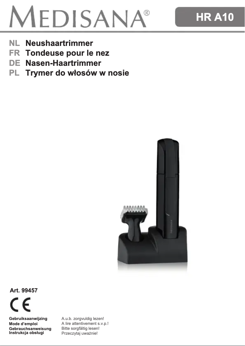 Página 1 del manual Manual de usuario Medisana HR A10