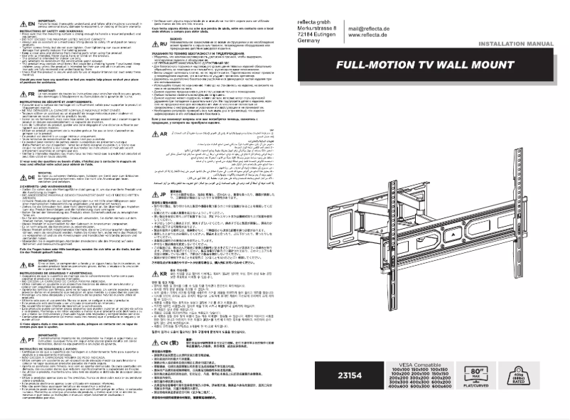 Página nº 1 - Manual de usuario Reflecta 23154